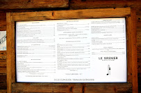 Menu / carte de Le Grenier - Bar & Restaurant - La Clusaz à La Clusaz