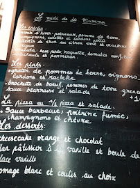 Restaurant italien Mamma Vespa à Rennes (le menu)