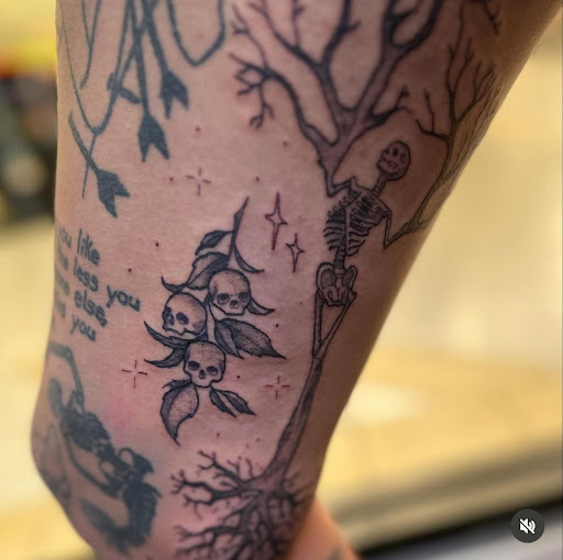 Explore butterfly tattoo ideas for women, creative tattoo ideas in Fort Myers, available at Loyal 2 The Coil Tattoos & Piercings (Edison Mall Location Entrance F)