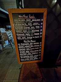 Menu / carte de La Table du Casino à Ginestas