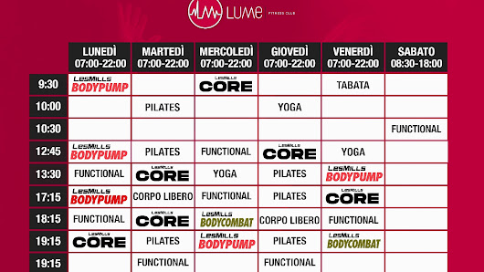 LUME Fitness Club - Sede di Montecassiano Via Sergio Piermanni, 3, 62010 Zona Industriale Villa Mattei MC, Italia