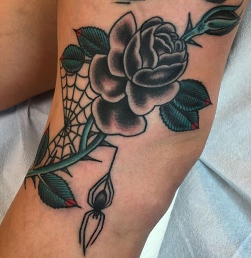 Explore domino tattoo ideas, creative tattoo ideas in Richmond, available at River City Tattoo Co
