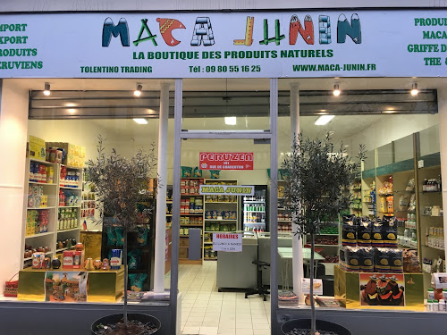 Magasin d'alimentation naturelle Maca Junin Paris