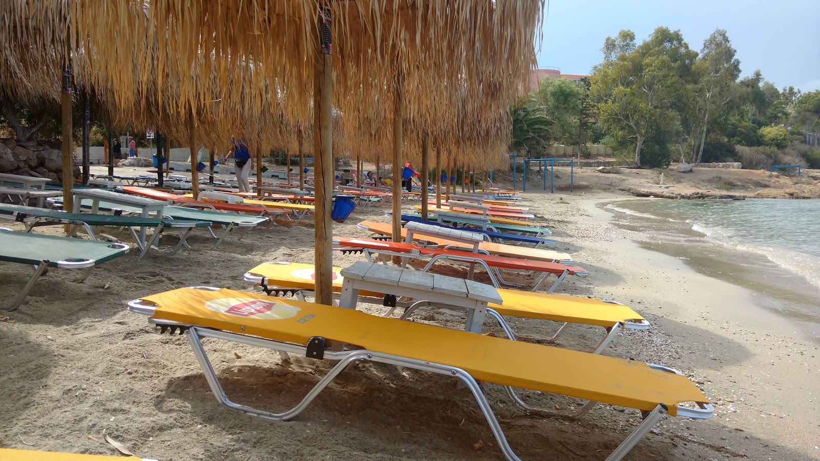 Fotografie cu Bali beach zonă de stațiune de pe plajă