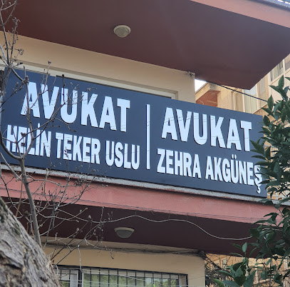 Av. Zehra AKGÜNEŞ Hukuk ve Danışmanlık Ofisi