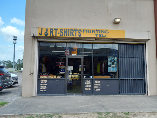 Custom T-shirt Store «J and R T-Shirts», reviews and photos, 5317 Aldine Mail Rte Rd, Houston, TX 77039, USA