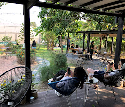 Farmily a cafe in farm photo