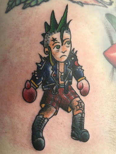 Explore unconditional love symbol tattoo ideas, creative tattoo ideas in New Kensington, available at BLUE HERMIT TATTOO