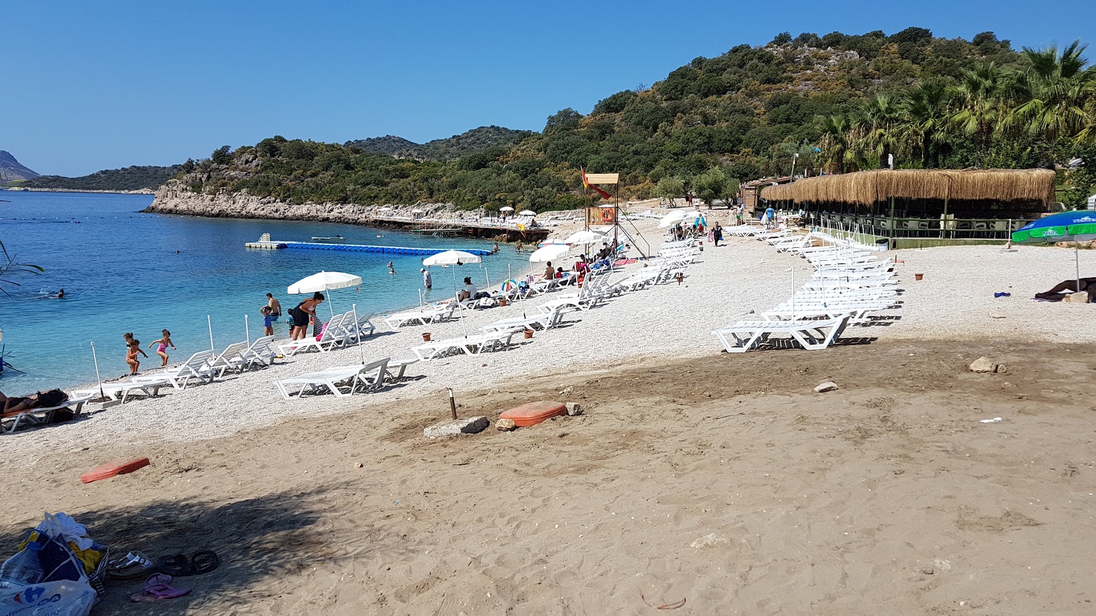 Foto von Kas Public Beach mit sehr sauber Sauberkeitsgrad