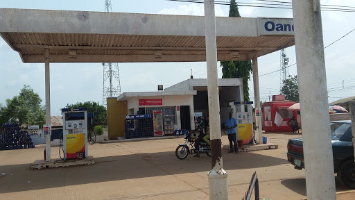 OANDO filling station, Owode, Nigeria, Bank, state Ogun