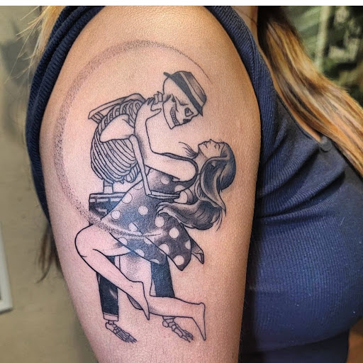 Explore bmw tattoo ideas, creative tattoo ideas in Carbondale, available at Bonedale Tattoo