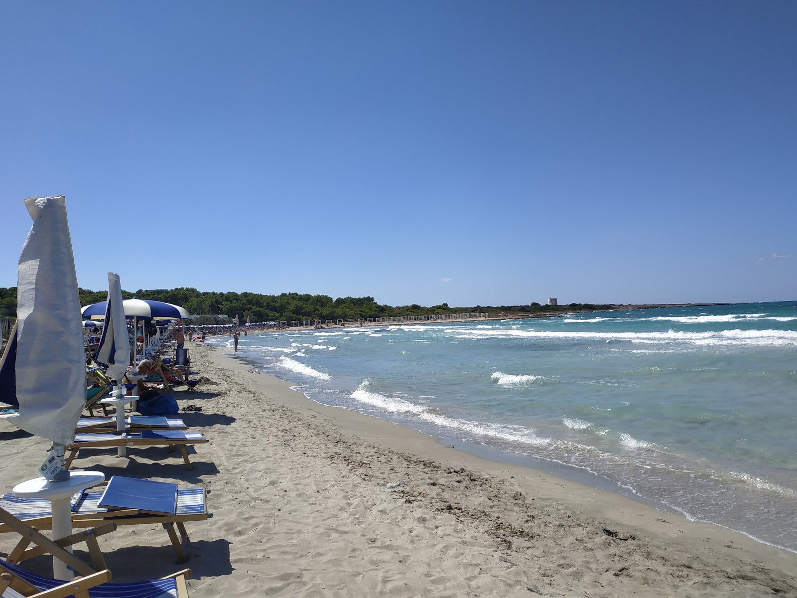 Foto av Punta Pizzo Stranden beläget i naturområde