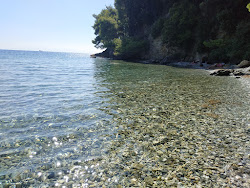 Foto av Andrines beach och dess vackra landskap