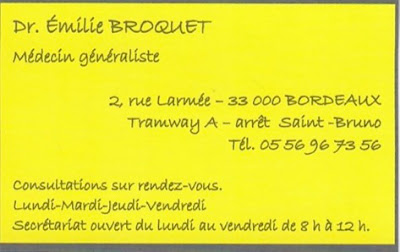 Dr Émilie BROQUET à Bordeaux