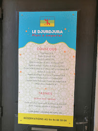 Restaurant Djurdjura à Bandol (la carte)