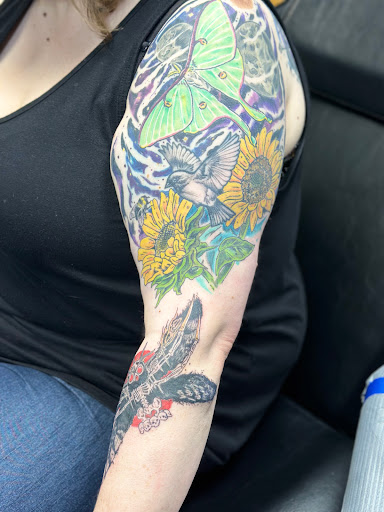 Explore triforce tattoo ideas, creative tattoo ideas in Aurora, available at Ronin Tattoo Studio INC