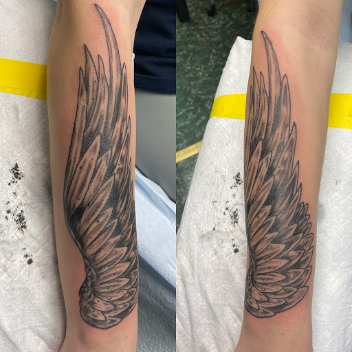 Explore bear claw tattoo ideas, creative tattoo ideas in Aurora, available at Ronin Tattoo Studio INC