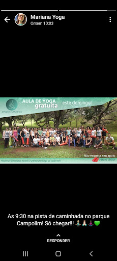 Logo da empresa - YOGA NO PARQUE