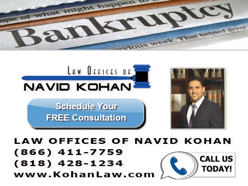 Bankruptcy Attorney «Law Offices of Navid Kohan», reviews and photos