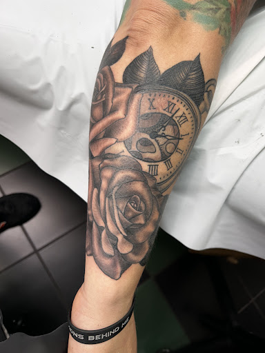 Explore anime symbol tattoo ideas, creative tattoo ideas in Ormond Beach, available at Shamrock Tattoo