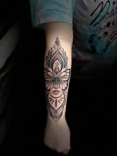 Explore virgo tattoo ideas for men, creative tattoo ideas in Buckhannon, available at Good Times Tattoo Studio