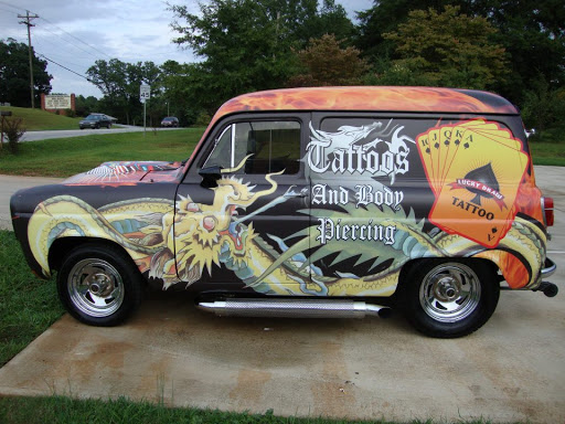 Explore me vs me tattoo ideas, creative tattoo ideas in Dallas, available at Lucky Draw Tattoo II