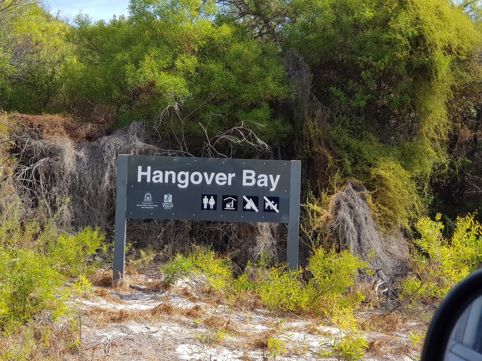 Valokuva Hangover Bay Beachista. sijaitsee luonnonalueella