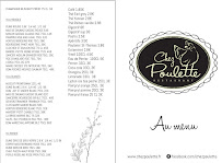 Menu / carte de Restaurant Chez Poulette à Vendargues