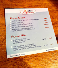 Menu du Hafenliebe Neuss à Neuss