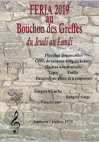 Menu / carte de Le Bouchon des Greffes à Nîmes