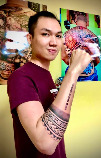 Explore memorial tattoo ideas for guys, creative tattoo ideas in Garden Grove, available at Anna Hang Tattoo