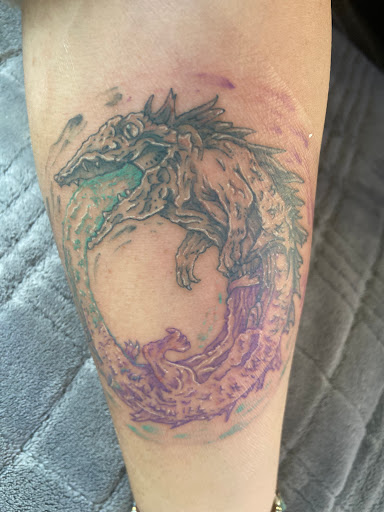 Explore koi fish tattoo ideas, creative tattoo ideas in Helena, available at Tattoo Sindicate
