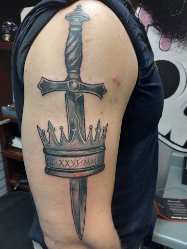 Explore barbados tattoo ideas, creative tattoo ideas in Warner Robins, available at McDonald Ink