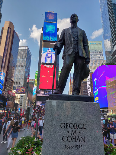 George M. Cohan Statue, W. 46th St. &, 7th Ave, New York, NY 10036