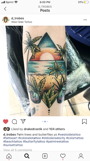 Explore beauty tattoo ideas, creative tattoo ideas in Colorado Springs, available at West Side Tattoo