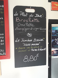 Menu / carte de Snack Chez Fillou à Montpellier
