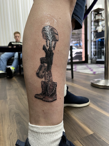 Explore molon labe tattoo ideas, creative tattoo ideas in Ocala, available at Black Lotus Tattoo & Art Gallery Inc