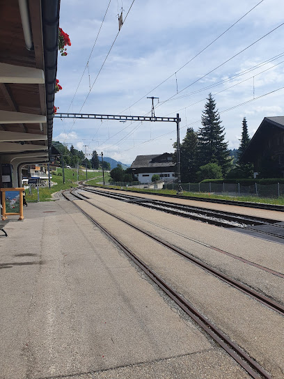 Schönried, Bahnhof