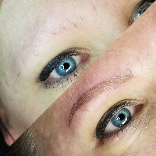 Explore grave tattoo ideas, creative tattoo ideas in Peoria Heights, available at BeautiFULL Brows By Jen Microblading - Permanent Makeup Wild Honey Beauty Studio