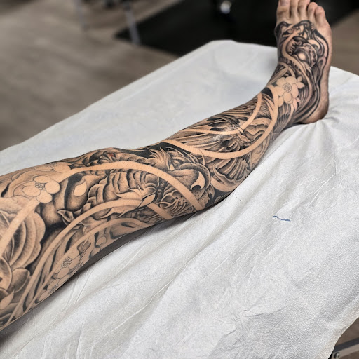 Explore grandpa tattoo ideas small, creative tattoo ideas in Garland, available at Infamous Art Studio