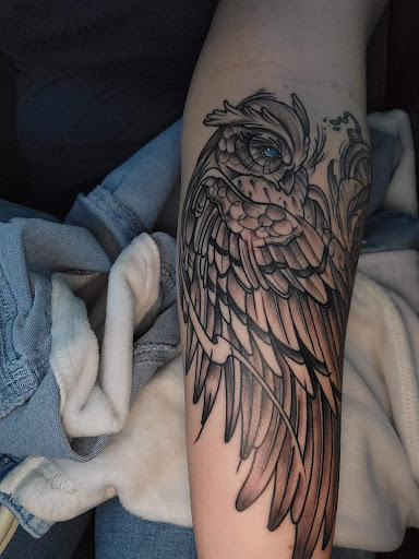 Explore lake superior tattoo ideas, creative tattoo ideas in Denver, available at Fallen Owl Tattoo Studio