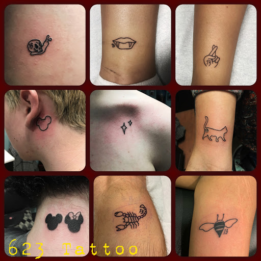 Explore tattoo name ideas, creative tattoo ideas in Watertown, available at 623 Tattoo