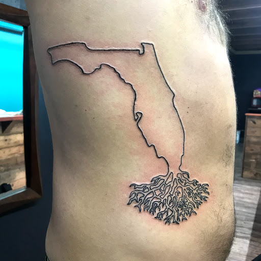 Explore scuba diver tattoo ideas, creative tattoo ideas in Monticello, available at 850 Tattoo Co.