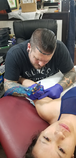 Explore big cover up tattoo ideas, creative tattoo ideas in Costa Mesa, available at Gold Rush Tattoo