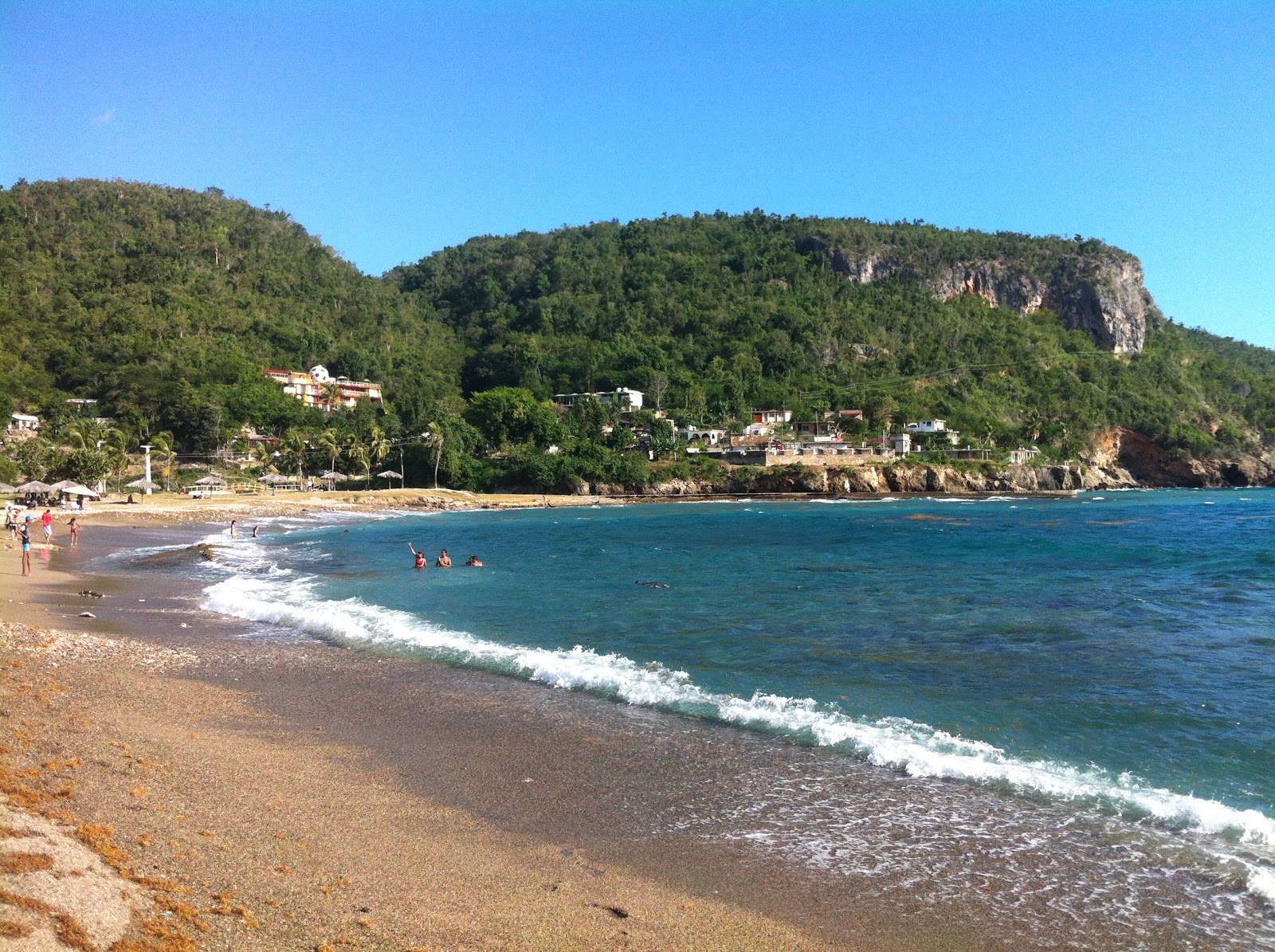 Playa de Siboney的照片 带有宽敞的海岸