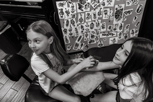 Explore map tattoo ideas, creative tattoo ideas in Hesperia, available at Tattoo Image