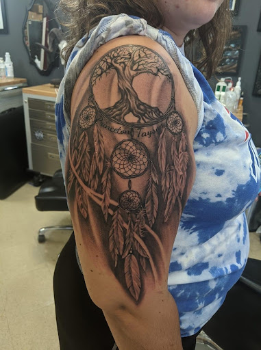 Explore $100 tattoo ideas, creative tattoo ideas in Watertown, available at Bare Knuckle Tattoo