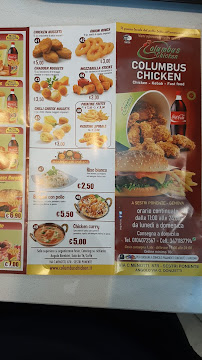 Columbus Chicken à Genoa carte