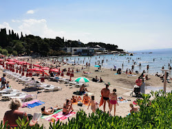 Bacvice plajı'in fotoğrafı - rahatlamayı sevenler arasında popüler bir yer
