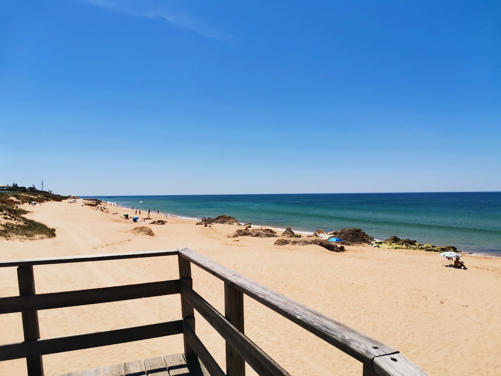 Fotografija Praia da Gale II z dolga ravna obala